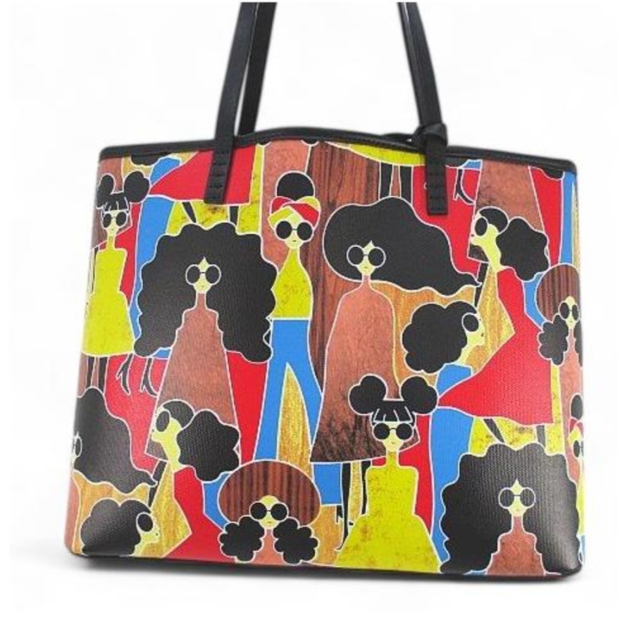 Colorful Graphic Women Tote Bag